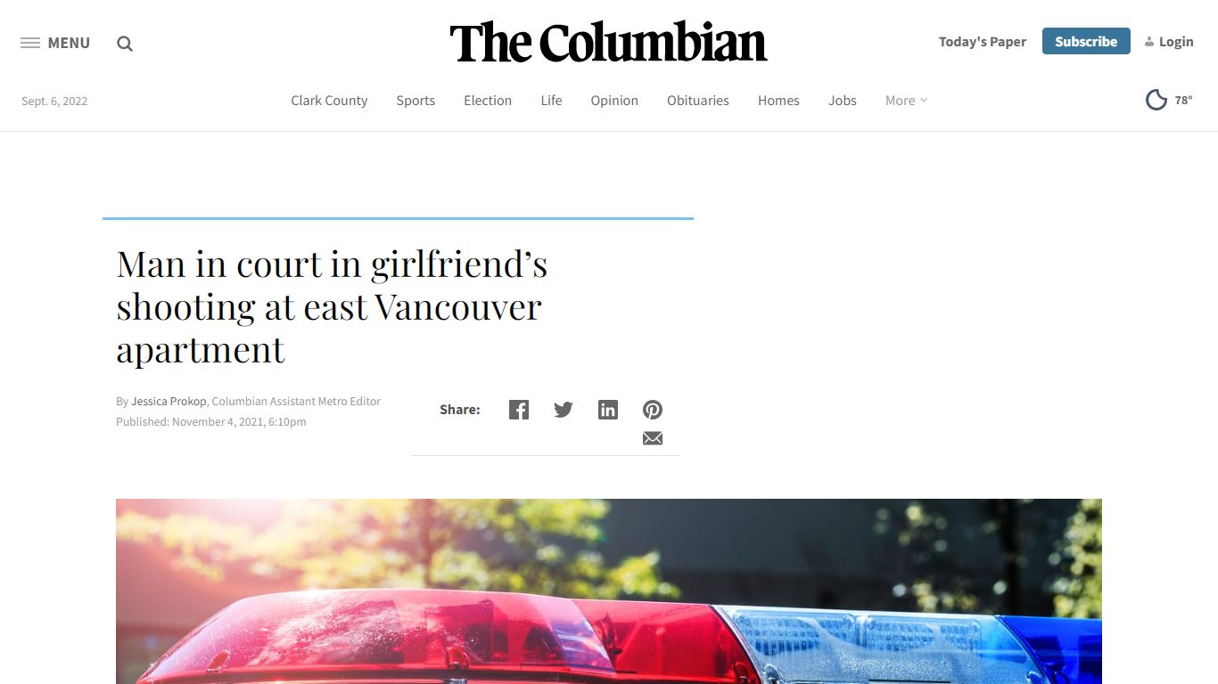 Man in court in girlfriend’s shooting at east Vancouver apartment