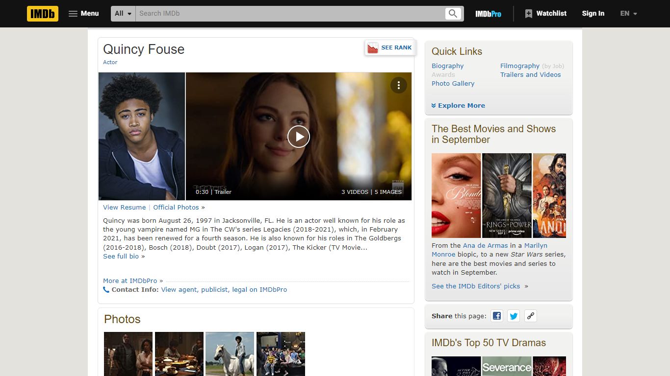 Quincy Fouse - IMDb